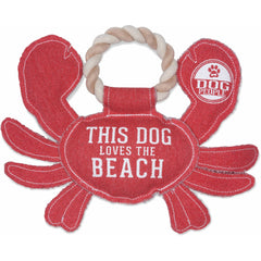 Coastal dog toy from Seasonal Maine pet gifts