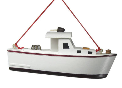 Lobster Boat 5" Nautical Christmas Ornament