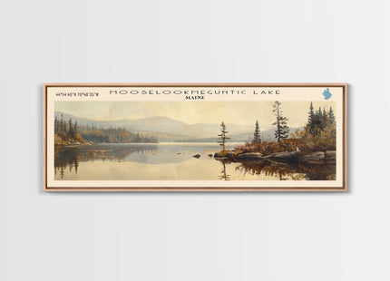 Mooselookmeguntic Lake Maine Canvas