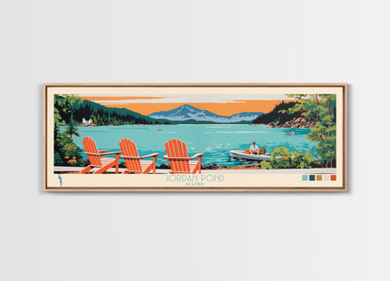 Jordan Pond Maine Canvas