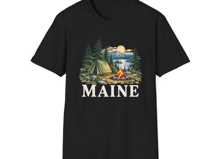 Maine Camp & Mountains Unisex T-Shirt