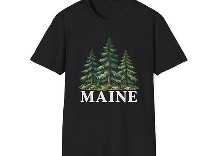 Maine Pine Forest Unisex T-Shirt