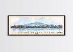 10x30 Inches / Black Frame