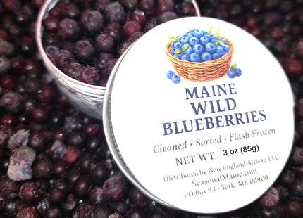 Organic Wild Maine Blueberries 3oz (18-Pack)
