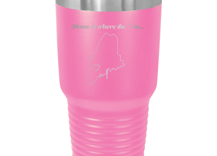 Maine Heart 30 oz Tumbler | Pink