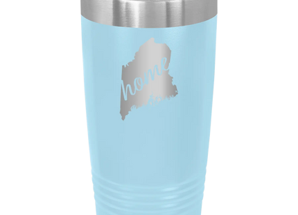 Maine Home 20 oz Tumbler | Light Blue