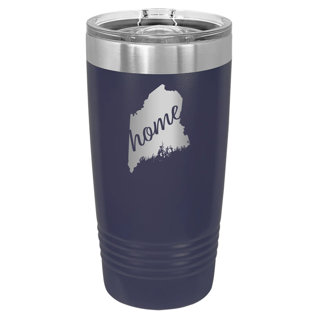 Maine Home 20 oz Tumbler | Navy