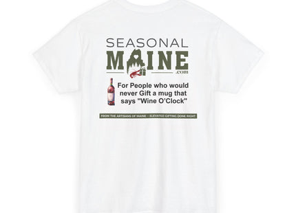 Unisex Heavy Cotton Tee [WineOClock]
