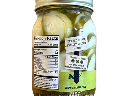 Maine Homestead Dill Pickle Slices