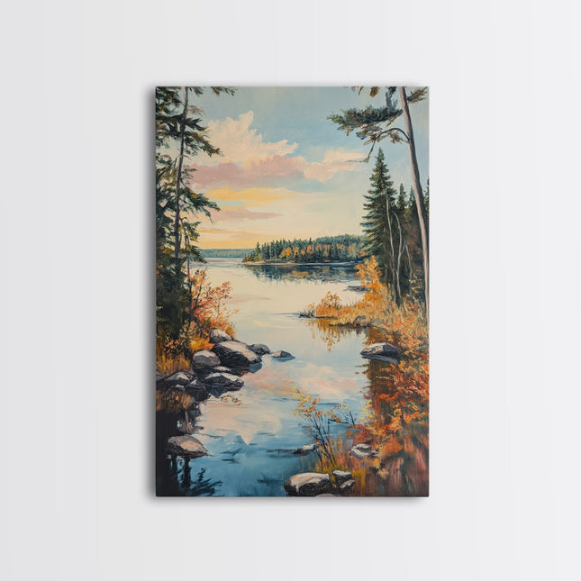 Acadia National Park Oil Painting Print
