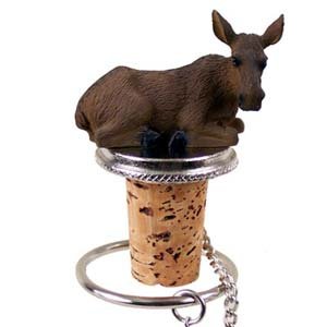 Conversation Concepts Moose Bottle Stopper