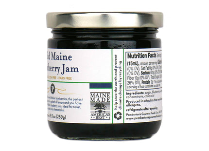Pemberton's Wild Maine Blueberry Jam 11.8oz