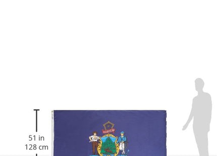 Annin Flagmakers Maine State Flag - 4 x 6 Feet (Model 142270)