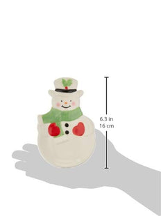Lenox 882206 Holiday Snowman Spoon Rest, Christmas Hosting