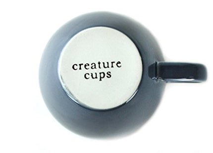 Creature Cups Sea Otter - Ceramic Mug - 11 oz Coffee Cup with Hidden 3D Otter Inside, Unique Gift