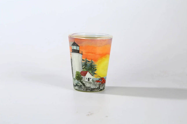 Maine Shot Glass - Lighthouse
