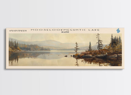 Mooselookmeguntic Lake Maine Canvas