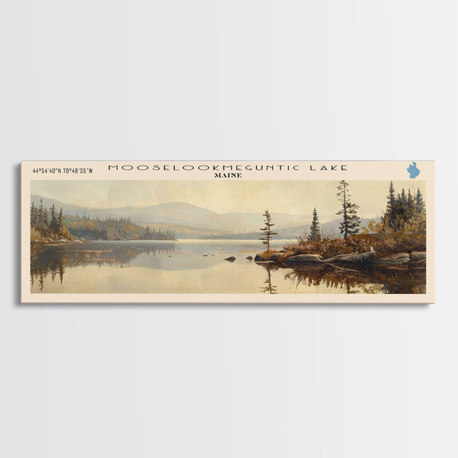 Mooselookmeguntic Lake Maine Canvas