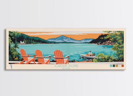 Jordan Pond Maine Canvas
