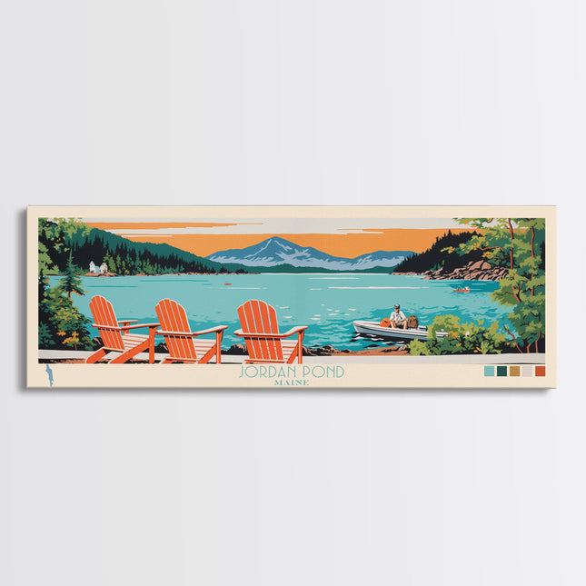 Jordan Pond Maine Canvas
