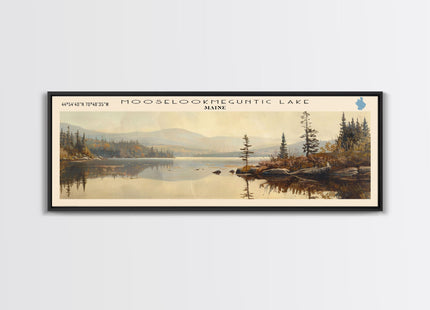 Mooselookmeguntic Lake Maine Canvas