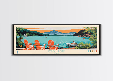 Jordan Pond Maine Canvas