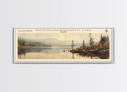 Mooselookmeguntic Lake Maine Canvas