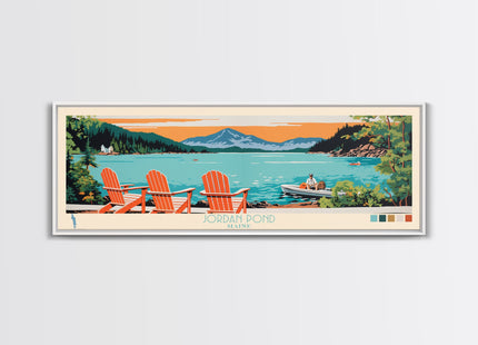 Jordan Pond Maine Canvas