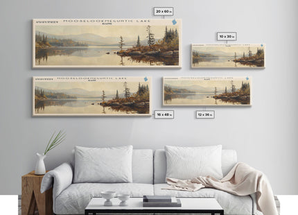 Mooselookmeguntic Lake Maine Canvas