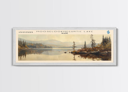 Mooselookmeguntic Lake Maine Canvas
