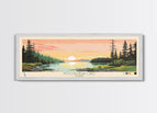 10x30 Inches / Gold Frame