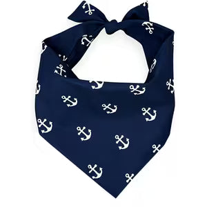 Nautical Dog Bandana – 24.8 x 11 Inch