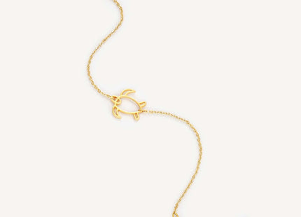 MEVECCO Open Sea Turtle Bracelet for Women