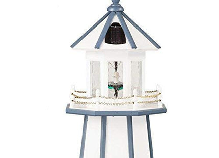 Twin Oaks Solar Lighthouse Light Kit for Outdoor Garden and Patio Lighting