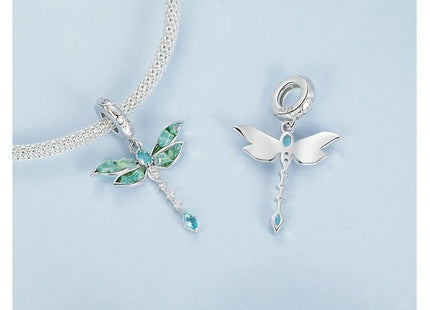 Dragonfly Charms For Pandora Bracelets - 925 Sterling Silver Dragonfly Pendant fit Bracelets and Necklaces Jewelry Gift for Women Family Friends