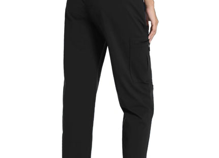 Quick Dry Lightweight Women's Hiking Cargo Pants With 5 Pockets(Black XL)