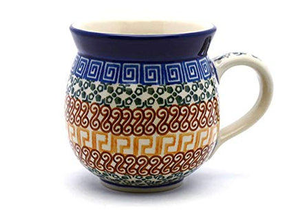 Polish Pottery Mug - 11 oz. Bubble - Autumn