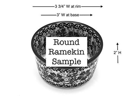 Polish Pottery Ramekin - Autumn