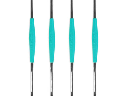 Toadfish Seafood Forks, 4 Pack Stainless Steel Crab and Lobster Picks
