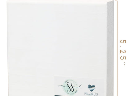 Simply Said, INC Small Talk Christmas Sign - We Wish You A Beachy Christmas - Coastal Holiday Decor - 5.25 x 5.25 inches STS1708