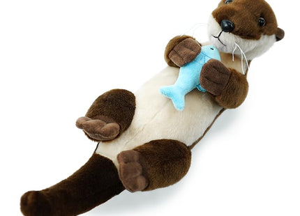 Hideekoog Sea Otter Stuffed Animals for Kids,Upward Posture Otter Ocean Cute Animal Plush Toy Birthday Gift for Boys Girl Children（Upward）