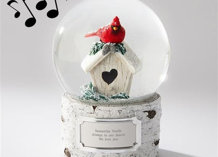 THINGS REMEMBERED Personalized Cardinal Musical Snow Globe