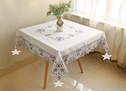 TEKEFT Set of 8 Stainless Steel Starfish Shaped Table Cover Tablecloth Weights