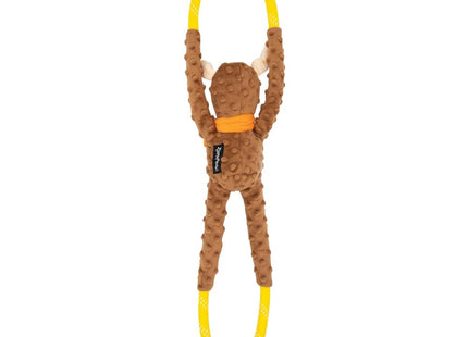 ZippyPaws RopeTugz Durable Dog Pull Rope Toy - Moose
