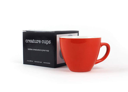 Creature Cups Fox Mug - Ceramic Coffee Cup with Hidden 3D Fox Inside, 11 oz