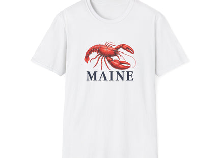 Maine Lobster unisex T-shirt in white