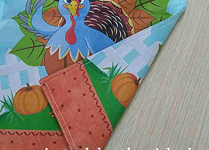KafePross Merry Christmas Decorations Deer Bell Decorative House Flag Happy New Year Home Decor Banner for Outdoor 28x40 Inch Double Sided