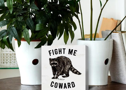ULEGIE Raccoon Gifts Decor For Men, Funny Raccoon Gifts For Women Men