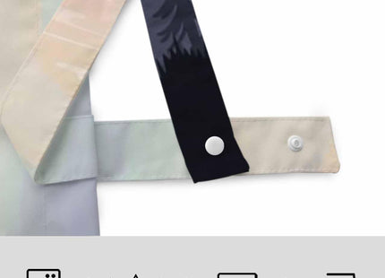 Forest Mountains Tie Up Window Valance Rod Pocket Curtain Sunset Sundown Scenery Window Treatment Thermal Insulated Adjustable Curtain Valance for Kitchen Living Room Bedroom Bathroom 54x18in 1 Panel