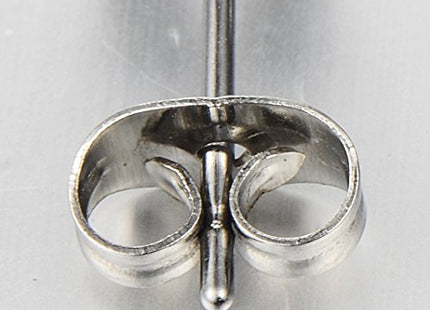 Vintage Style Stainless Steel Anchor Stud Earrings for Man and Women, 2pcs